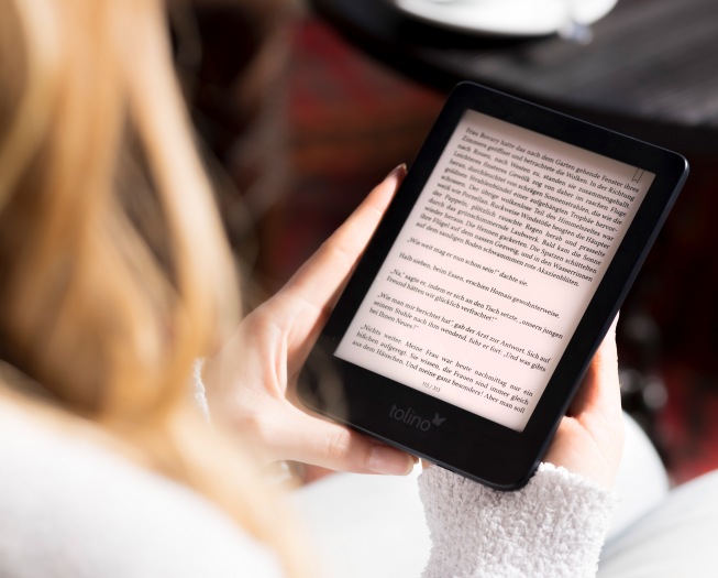 E-Book-Reader Shine 4 (Bild: Tolino)